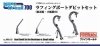 Fine Molds WA10 Roughing Boat Davits Set (For Small Vessels) 1/700
